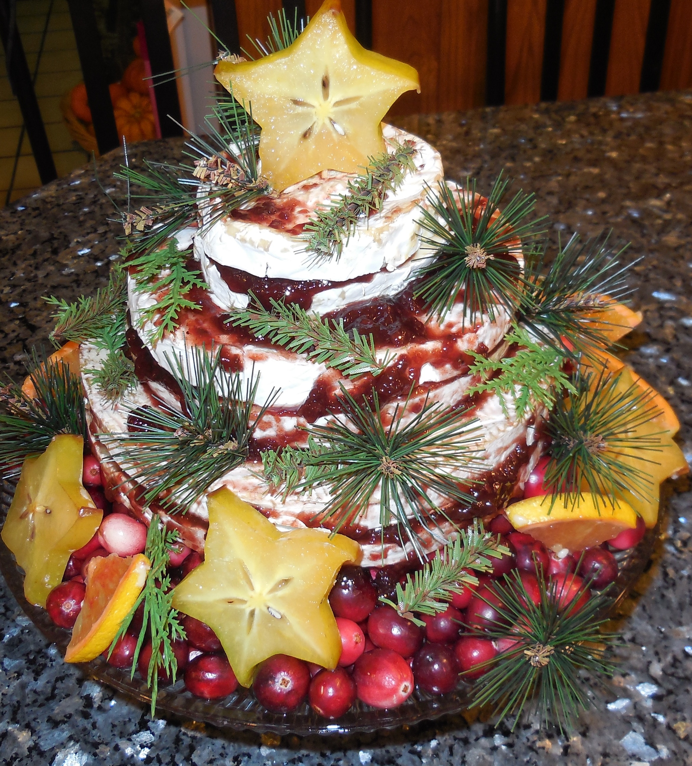 Holiday Brie Tree Recipe