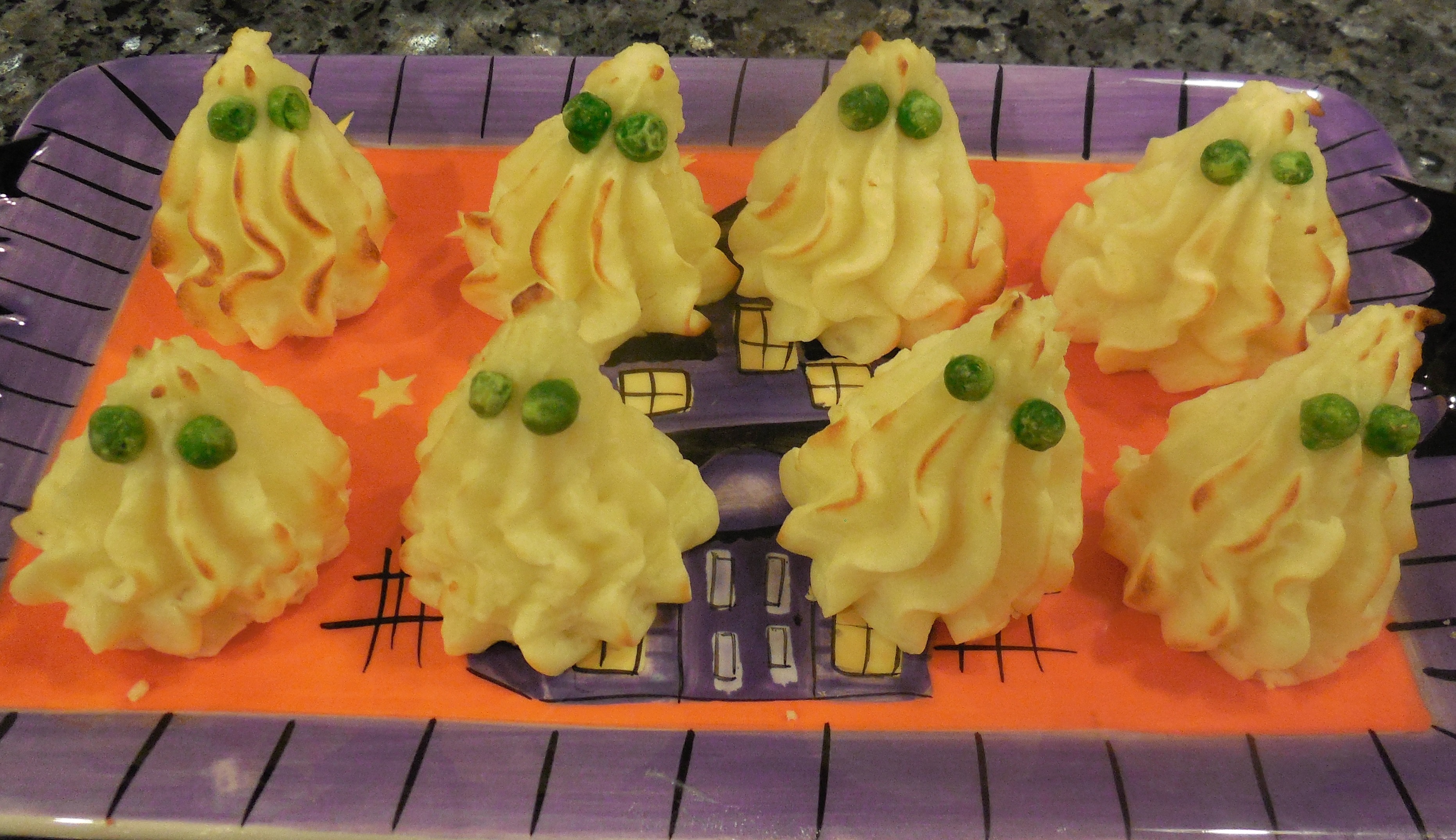 Ghostly Potato Puffs Recipe