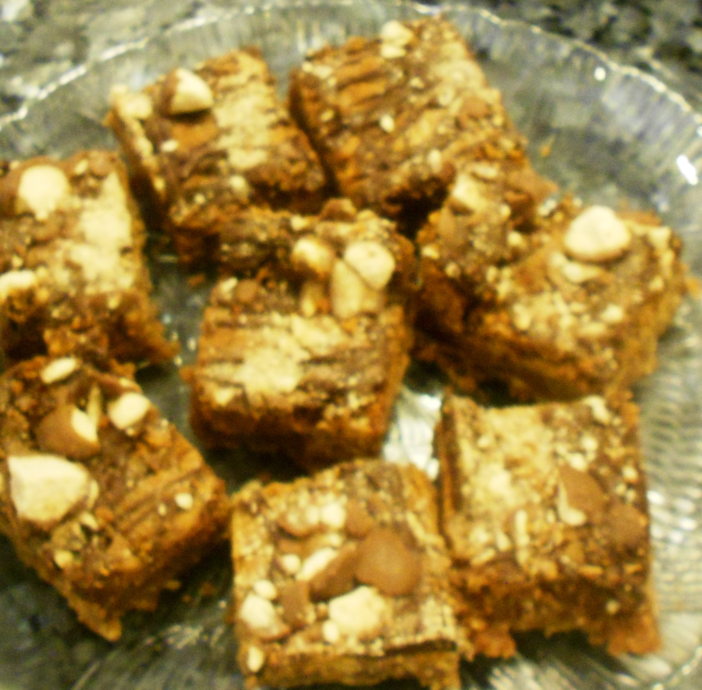 Recipe for Malt Ball Blondies