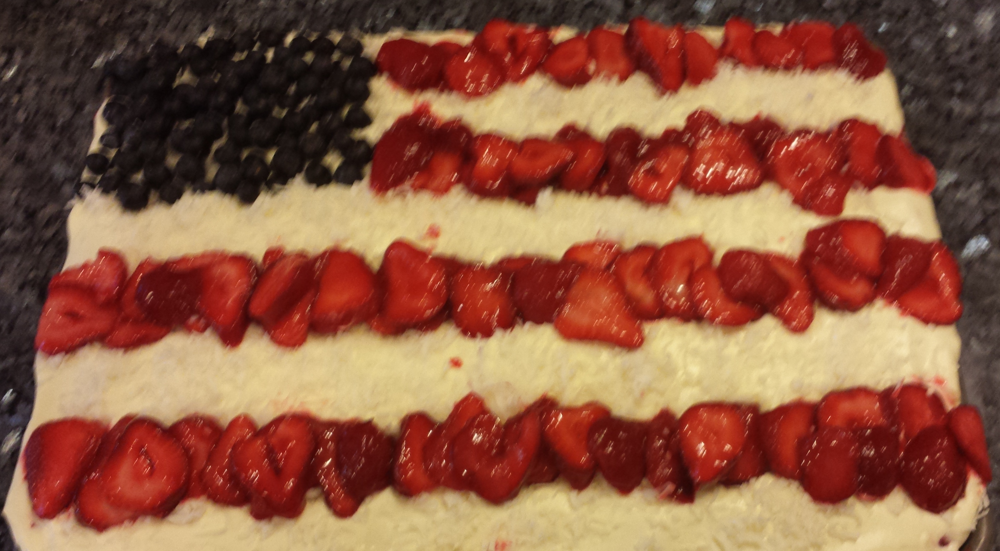 American Flag Dessert Recipe